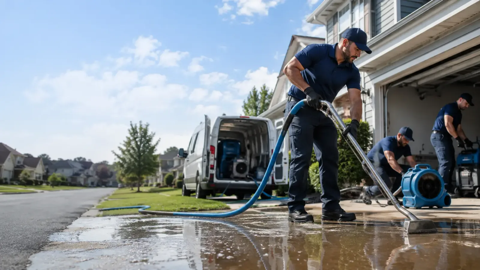 Flood Damage Restoration in Anahuac, TX